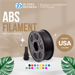 SUNLU 3D Filament ABS Less Warping Bahan Import dari USA